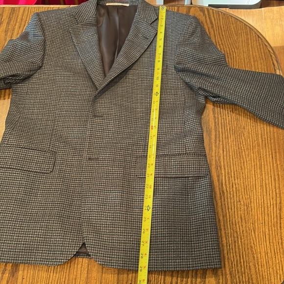 BURBERRY London Men’s Sport Coat Made in the USA 🇺🇸 52 Silk/ 48 Wool 40 SHT - Picture 10 of 13